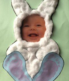 Easter Craft – Photo Bunny