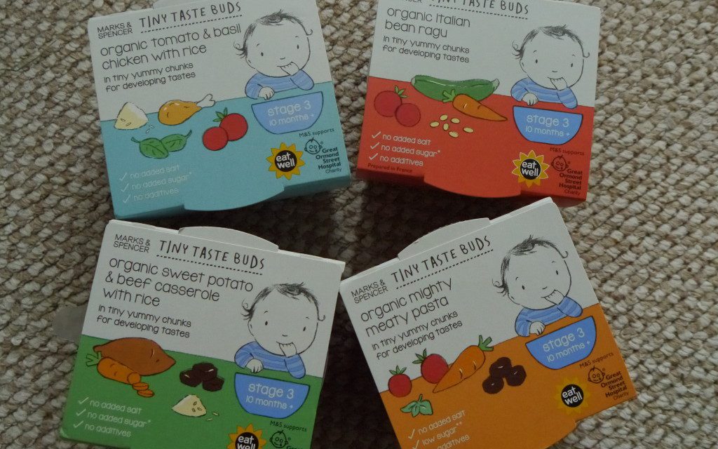 REVIEW – Tiny Taste Buds – M&S Baby Food