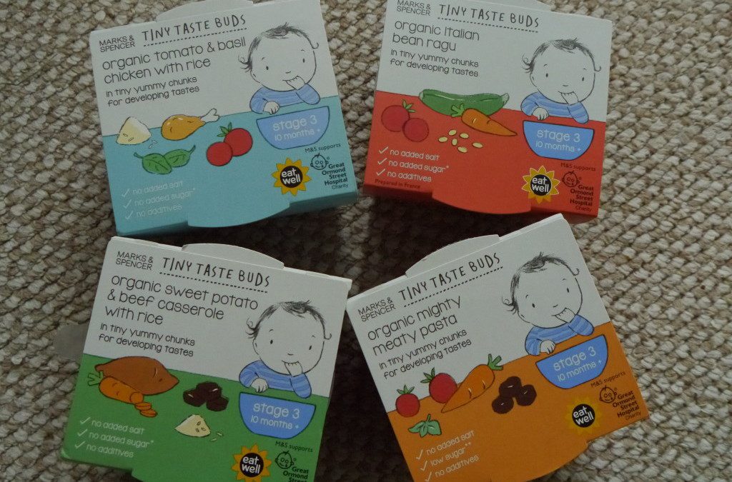 REVIEW – Tiny Taste Buds – M&S Baby Food