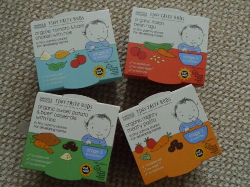 REVIEW – Tiny Taste Buds – M&S Baby Food