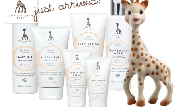 REVIEW – Sophie The Giraffe Organic Baby Skincare