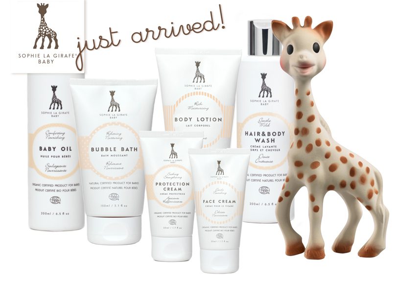 REVIEW – Sophie The Giraffe Organic Baby Skincare