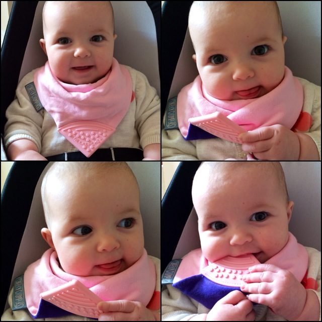 REVIEW – Cheeky Chompers Neckerchew Teething Bibs