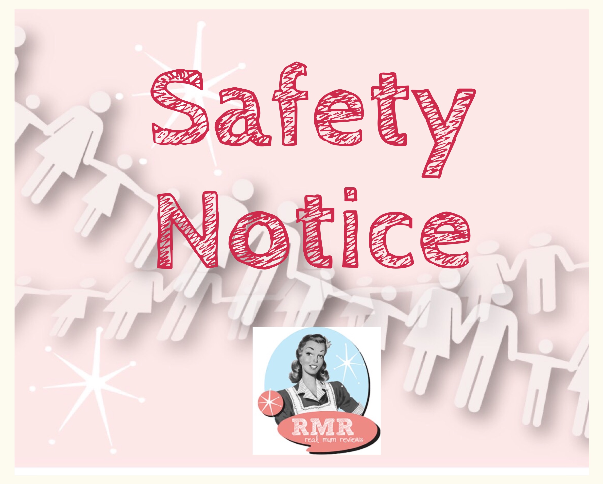 Safety Notice – Tommee Tippee Steam Blender