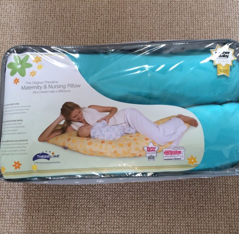 Theraline Maternity Pillow / Nursing Pillow REVIEW Real Mum Reviews