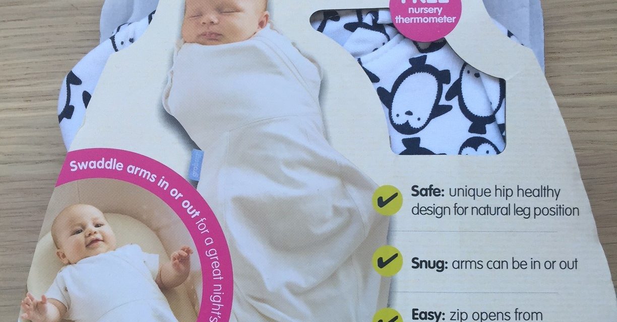 Grosnug 2 in 1 swaddle and newborn grobag sale