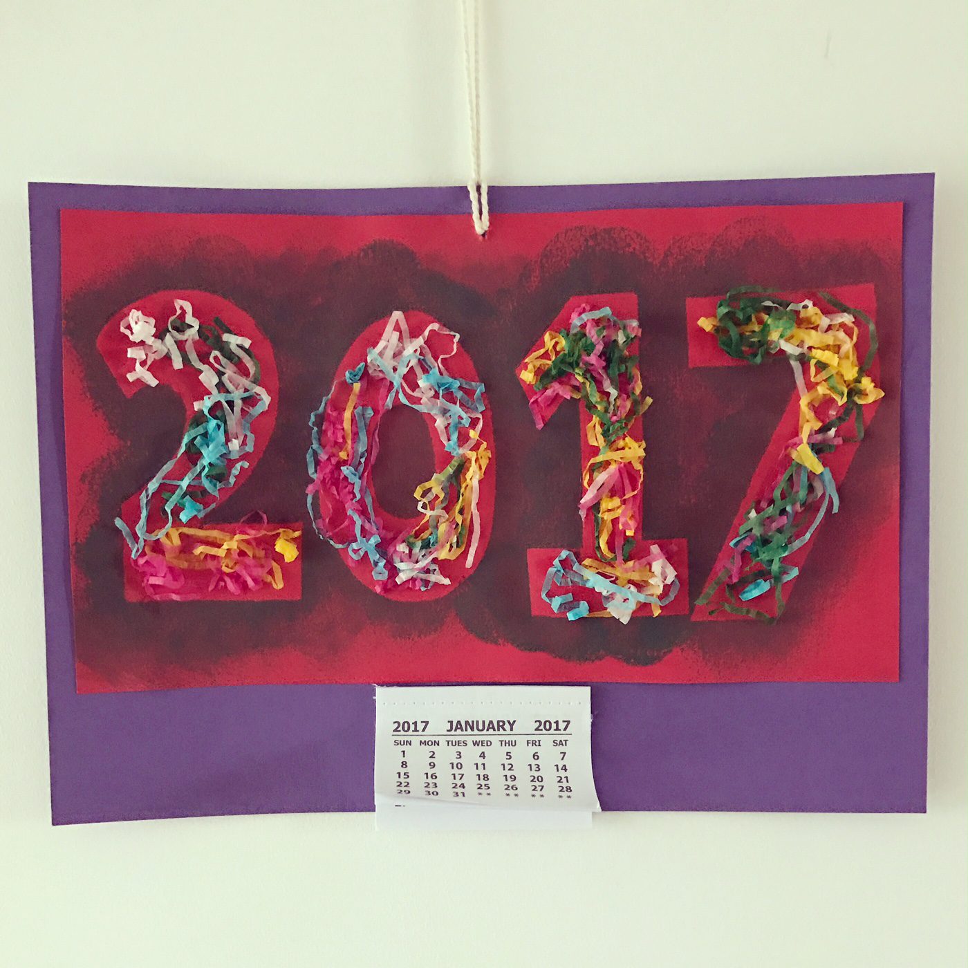 CRAFT – New Year Wall Calendar