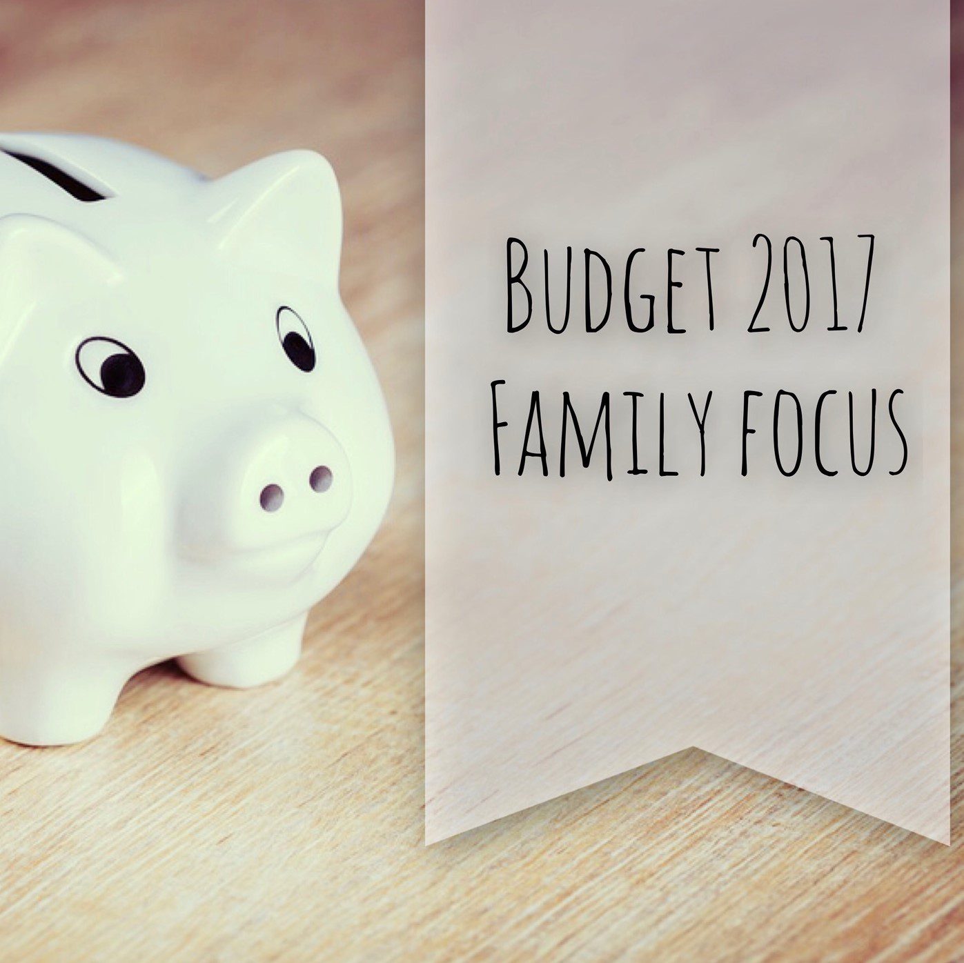 Budget 2017 – Family Focus