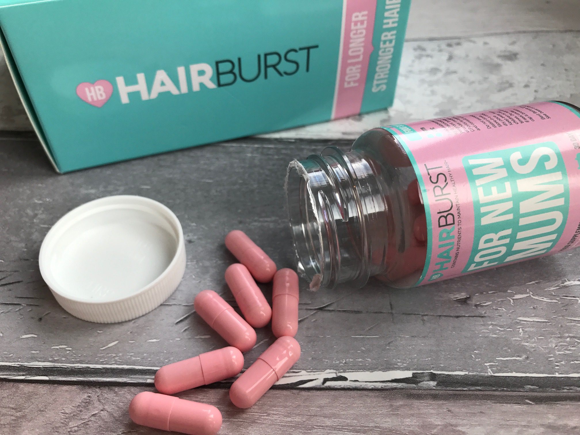 Hairburst Review- Hairburst Vitamins for New Mums