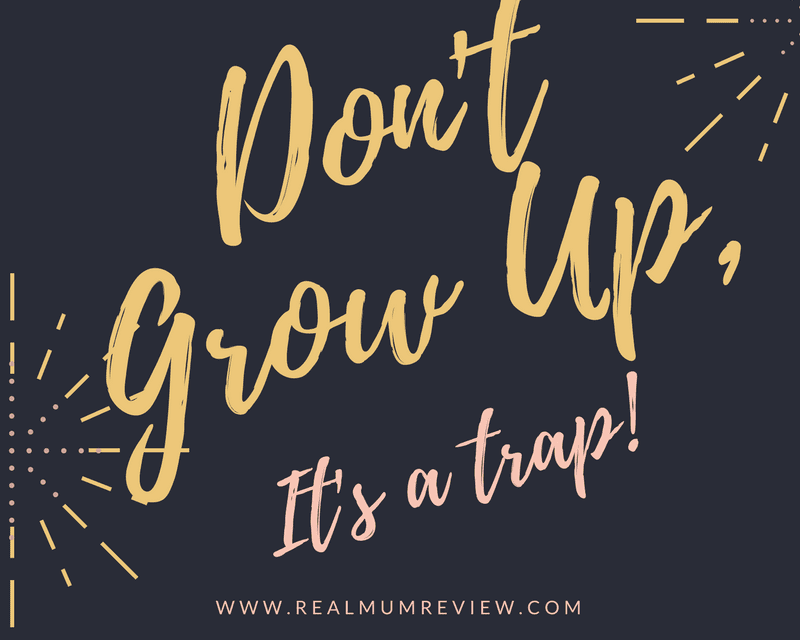 When do we stop wanting to grow up?