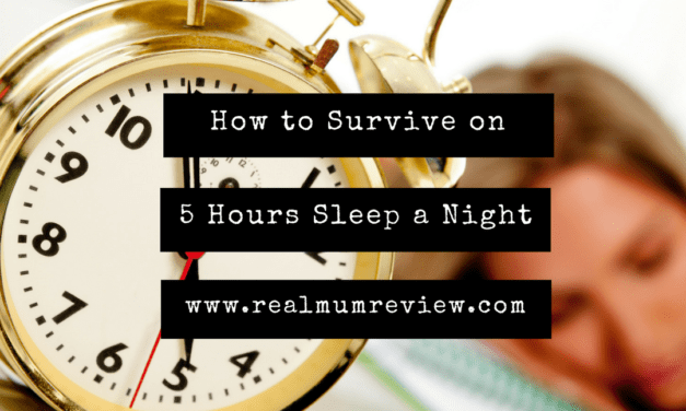 How to Survive on 5 hours of Sleep a Night