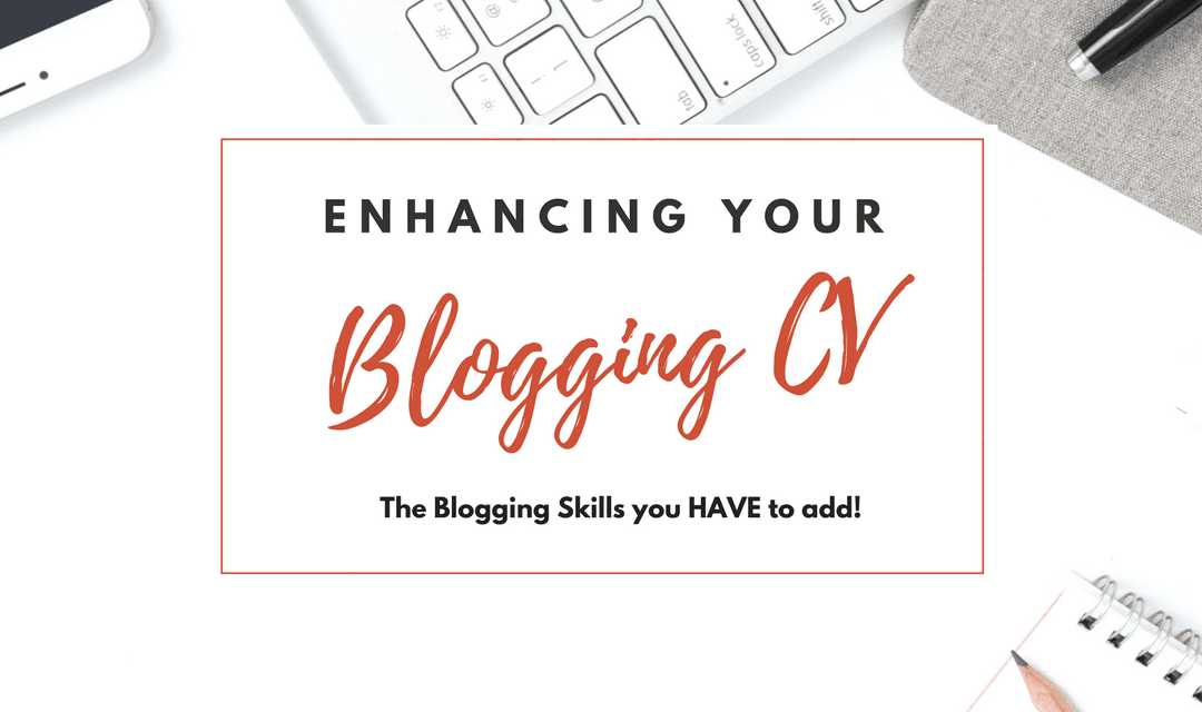 Enhancing your Blogging CV