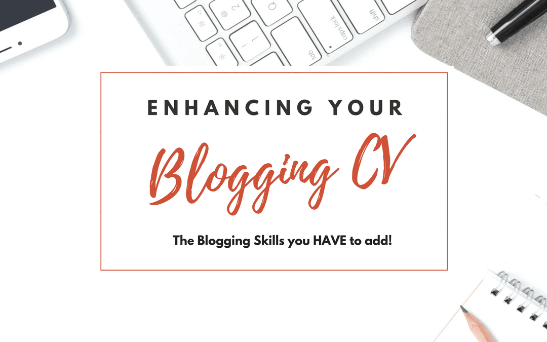 Enhancing your Blogging CV