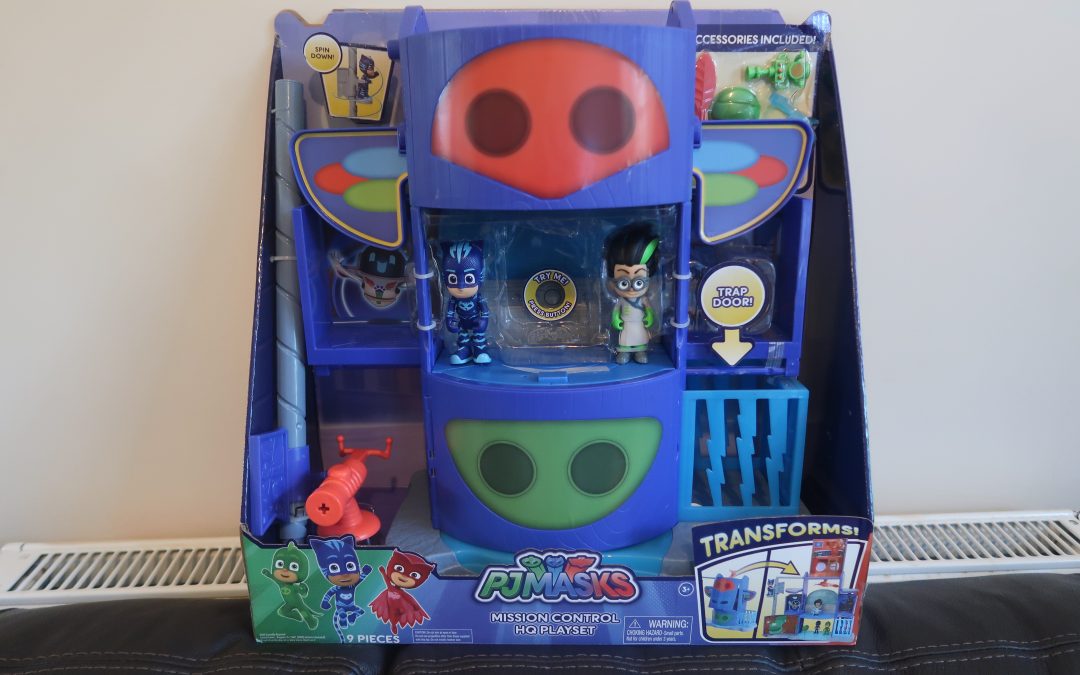 REVIEW – NEW PJ Masks Super Moon HQ, Rocket and Figure Sets