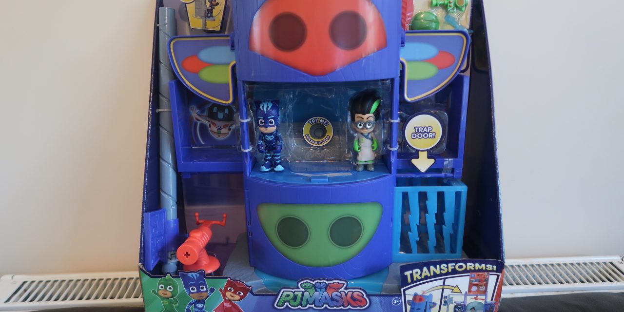 REVIEW – NEW PJ Masks Super Moon HQ, Rocket and Figure Sets