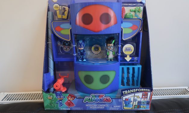 REVIEW – NEW PJ Masks Super Moon HQ, Rocket and Figure Sets