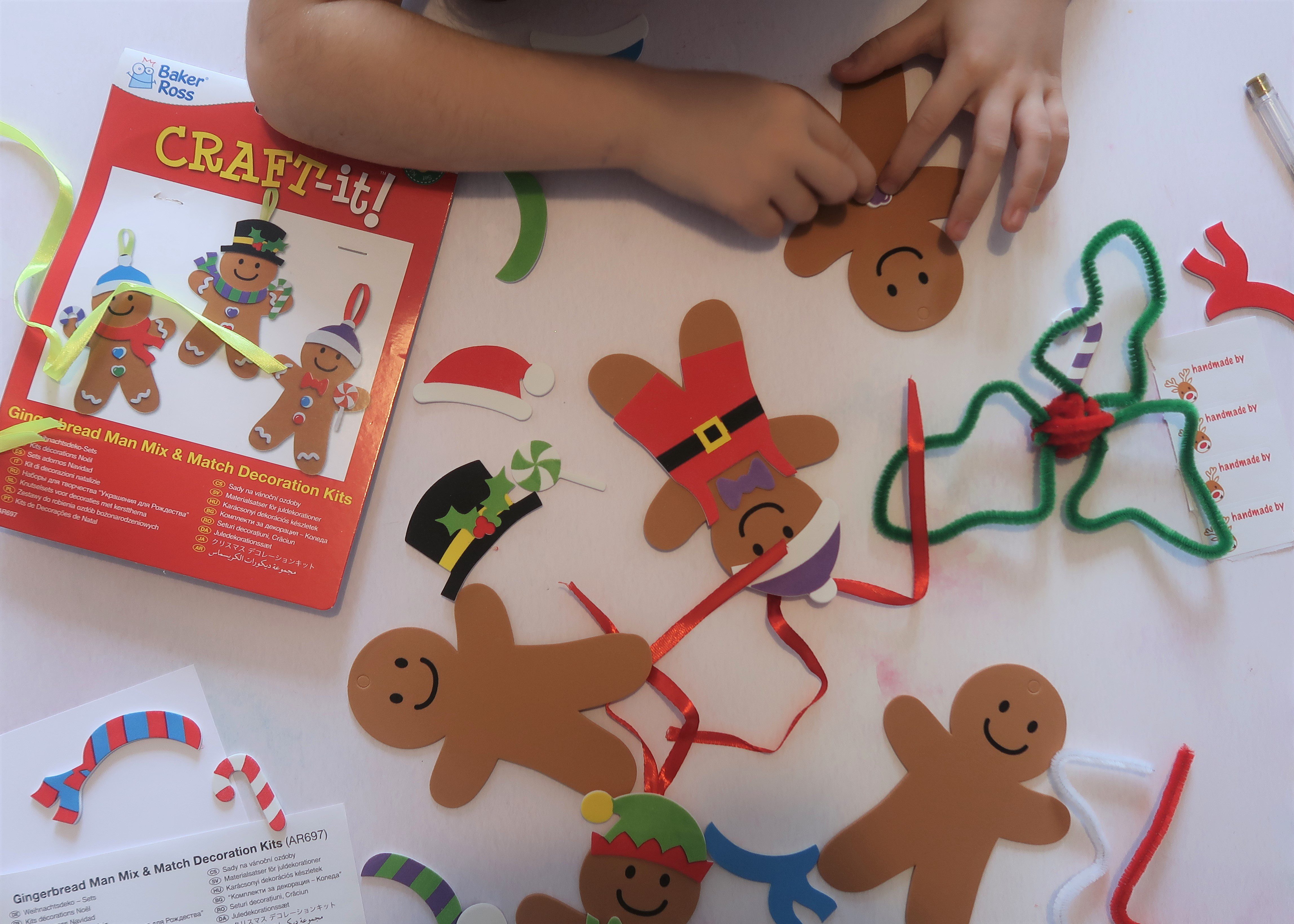 Christmas Crafts for Under 5's with Baker Ross - Real Mum Reviews