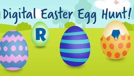 Digital Easter Egg Hunt with Learning Resources