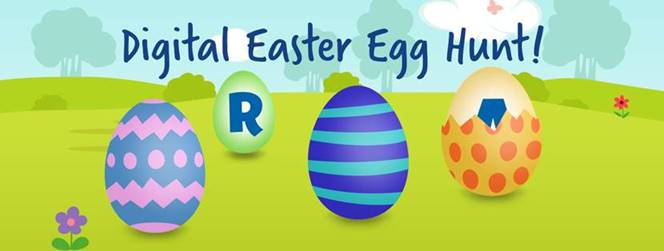 Digital Easter Egg Hunt with Learning Resources