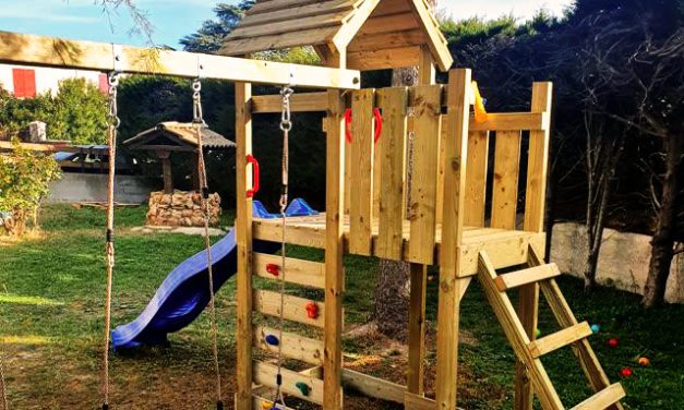 How having a climbing frame saved us during Lockdown!