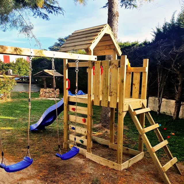 How having a climbing frame saved us during Lockdown!