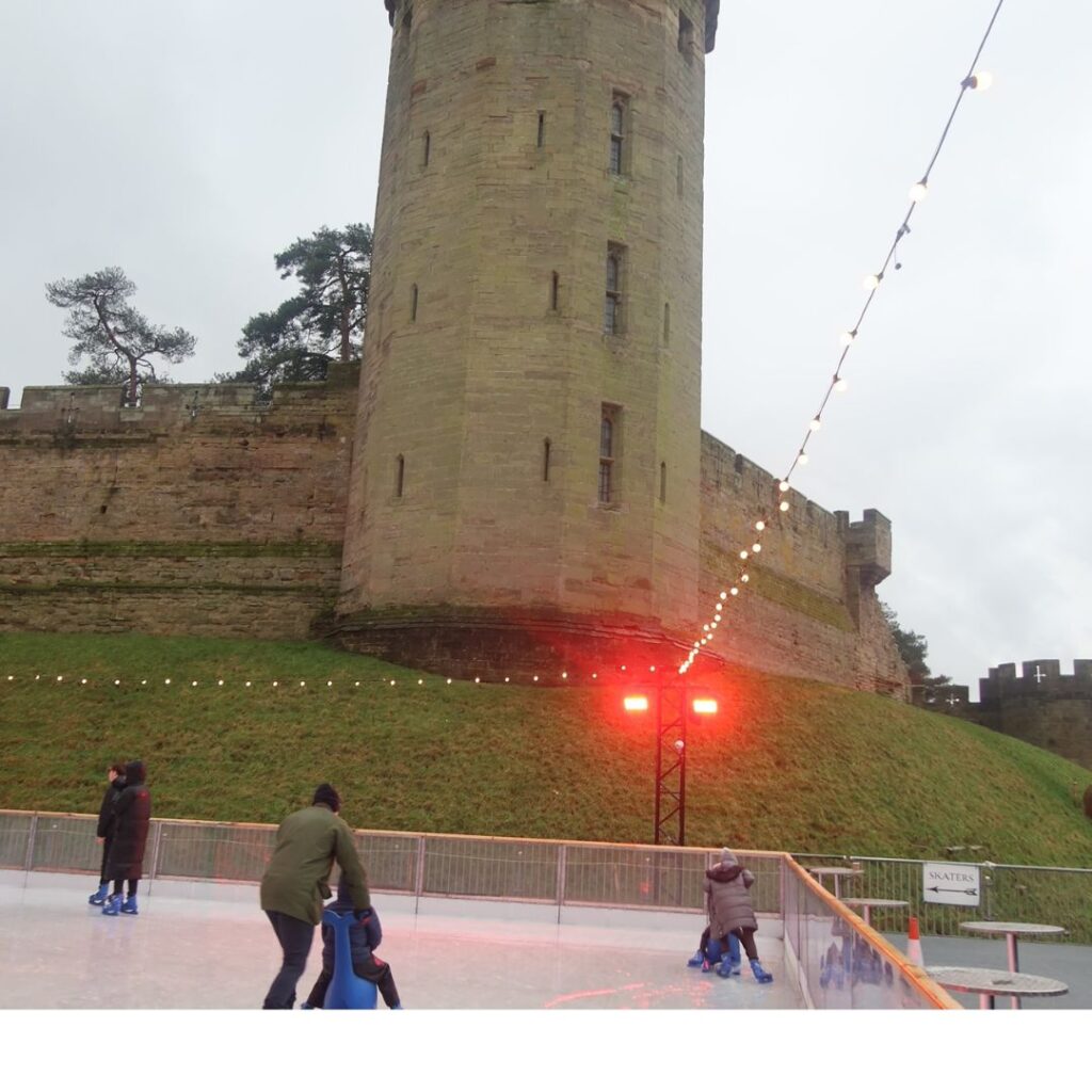 Warwick Castle Ice Skating (Christmas at the Castle) 