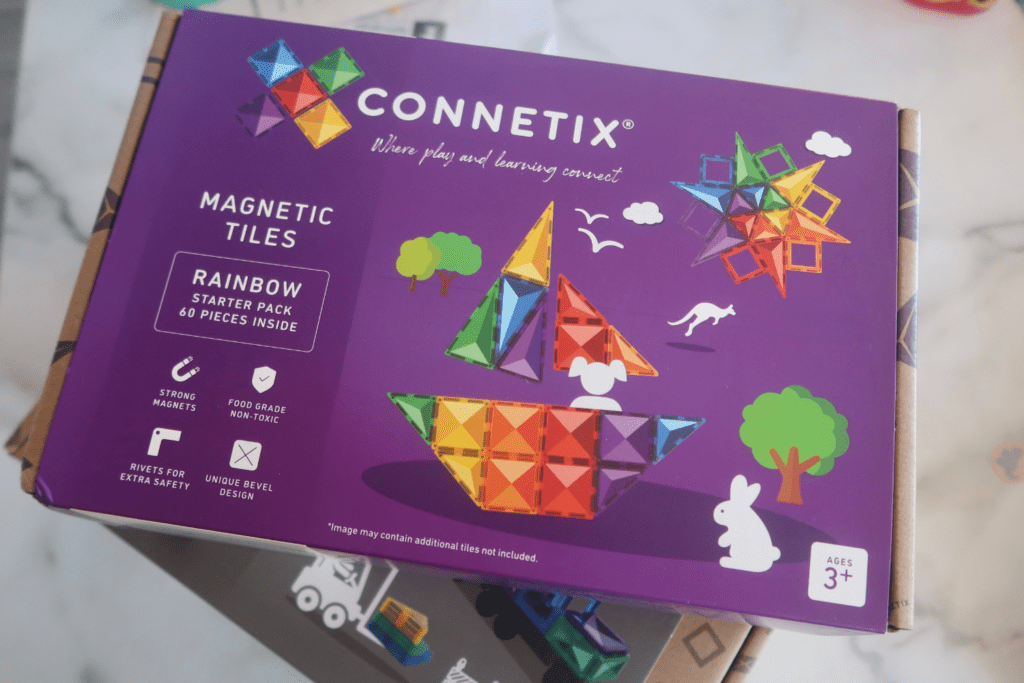 Connetix Magnetic Tiles Rainbow Starter Pack